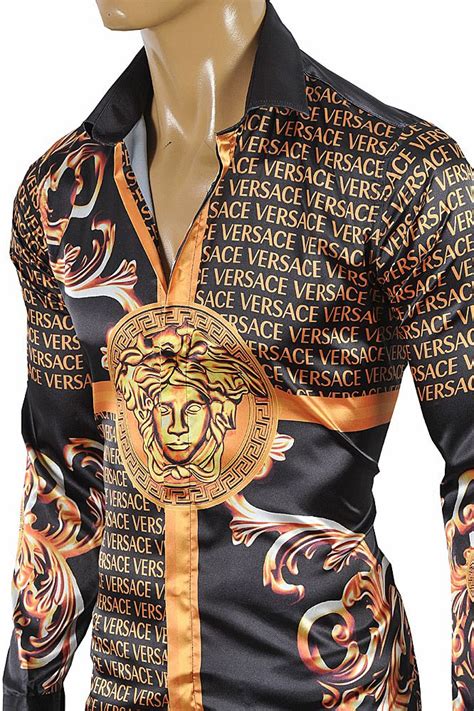 versace 1969 mens shirts|Versace clothing for men clearance.